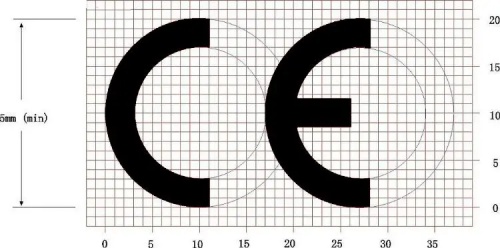 CE認證標志標準大小
